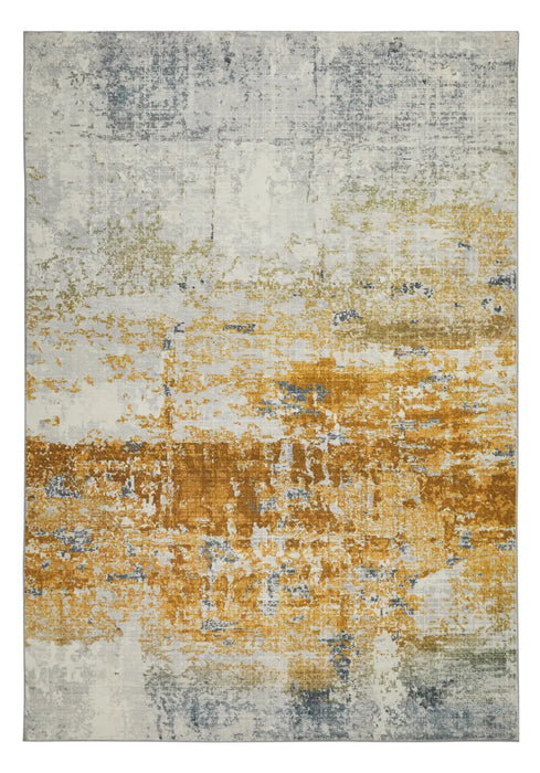Lux Washable LUX09 Ivory Gold Rug