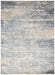 Concept Looms luzon luz805 blue ivory Blue, Ivory Living Room Geometric Rug.