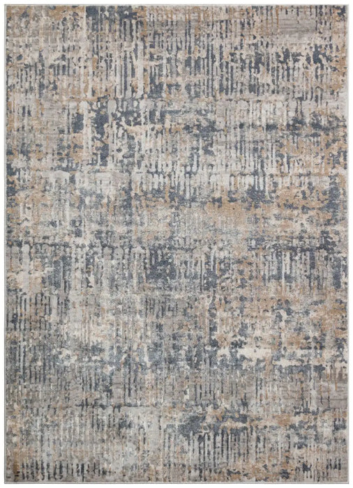 Concept Looms luzon luz806 blue taupe Blue, Brown Living Room Geometric Rug.