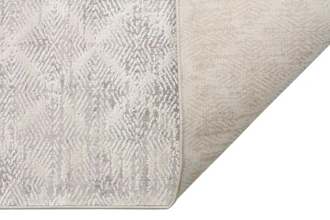 Concept Looms luzon luz807 grey ivory Grey, Ivory Living Room Geometric Rug.