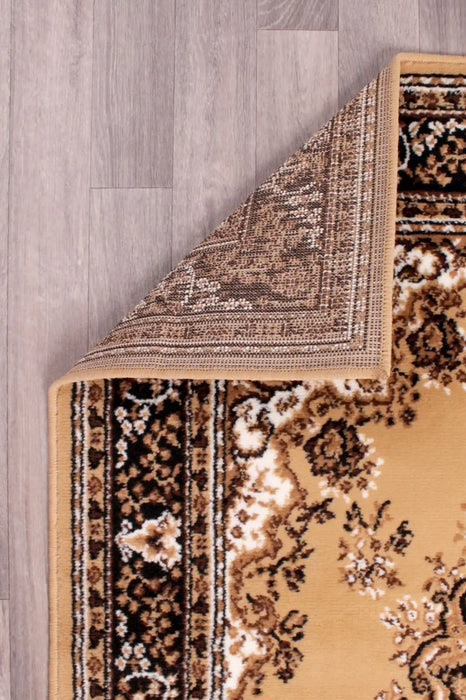 Rug Style traditional poly lancashire berber Beige Living Room Moroccan Rug.