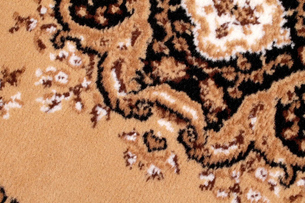 Rug Style traditional poly lancashire berber Beige Living Room Moroccan Rug.