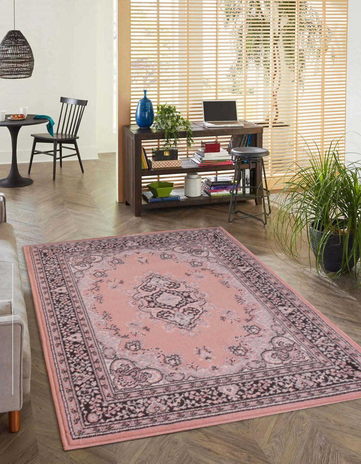 Traditional Poly Lancashire Blush Rugs - Buy Lancashire Blush Rugs ...