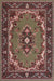 Rug Style traditional poly lancashire green Green, Multicoloured Living Room Moroccan Rug.