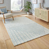 Catherine Lansfield Larsson Modern Abstract Blue Rug