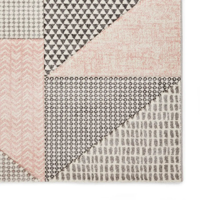 Larsson Geo Rose/Grey - Washable
