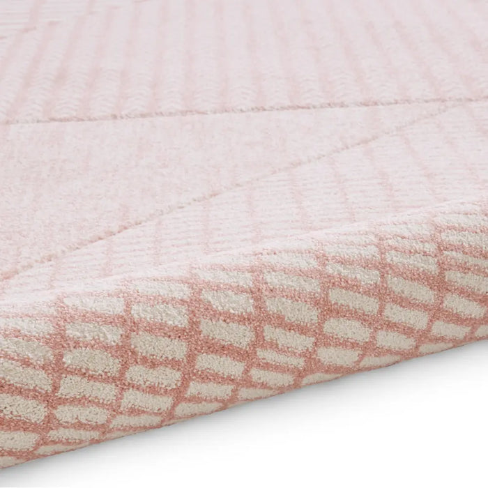 Catherine Lansfield Larsson Modern Abstract Rose Rug