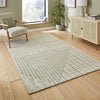 Catherine Lansfield Larsson Modern Abstract Sage Rug