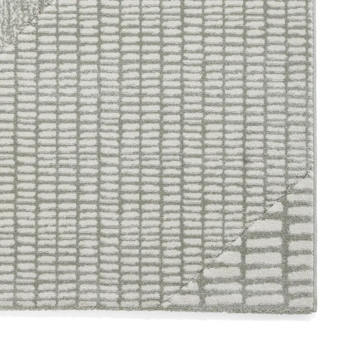 Larsson Geo Sage Green/Grey - Washable