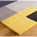 Oriental Weavers lexus yellow Grey, Yellow, Multicoloured Living Room Wool Rug.