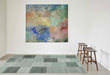 Mastercraft liberty 34100 4272 Green, Multicoloured Living Room Floral Rug.