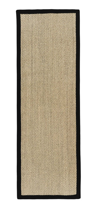 Sisal  Natural/Black Border