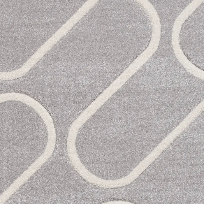 Linear Dynamic Rugs Catherine Lansfield Linear Curve Modern Geometric Rug Grey Rug ...