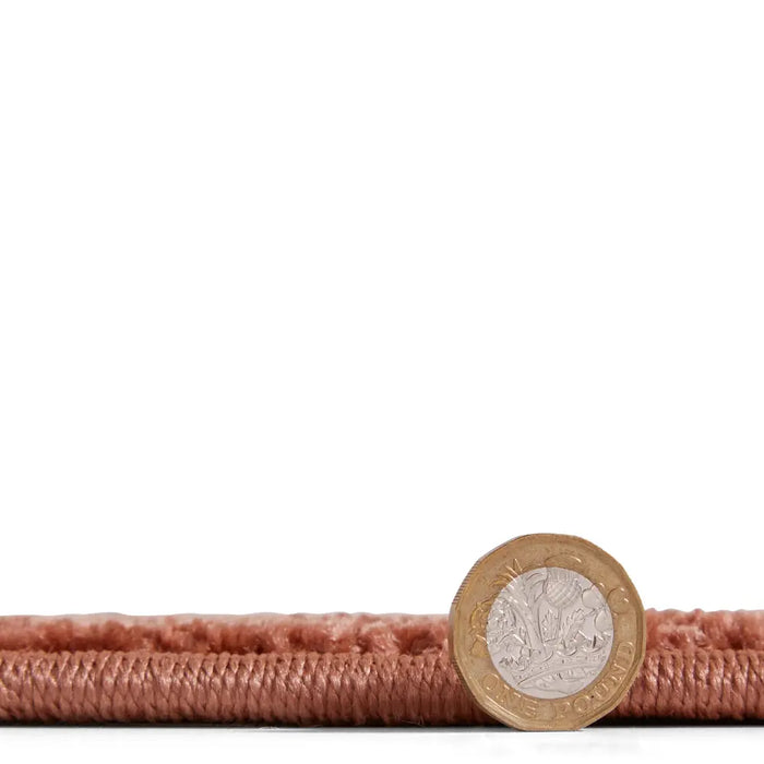 Catherine Lansfield Linear Curve Modern Geometric Terracotta Rug