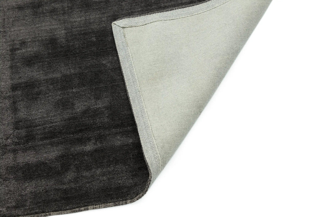 Asiatic linley slate Grey, Black Living Room  Rug.