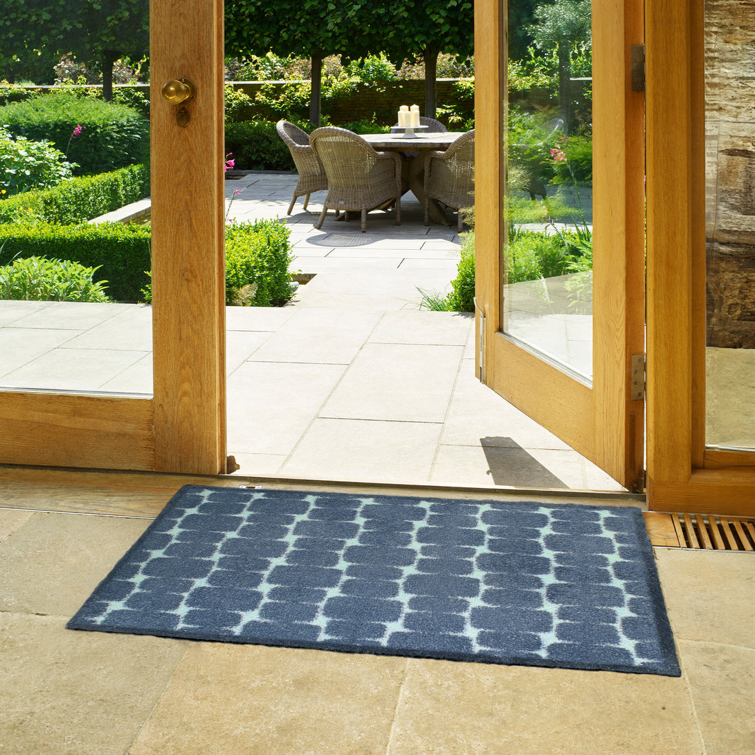 Turtle Mat Scion Living Little Lohko - Blue Blue Rug — RugsDirect