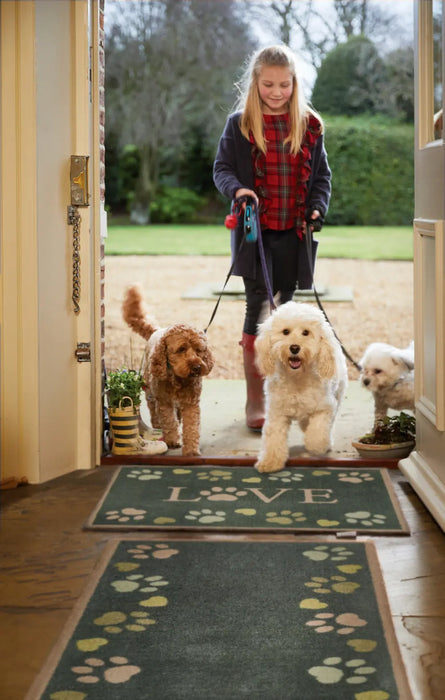 Hug Rug Washable Love Paws Multi