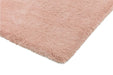 Asiatic lulu pink Pink Living Room Shaggy Rug.