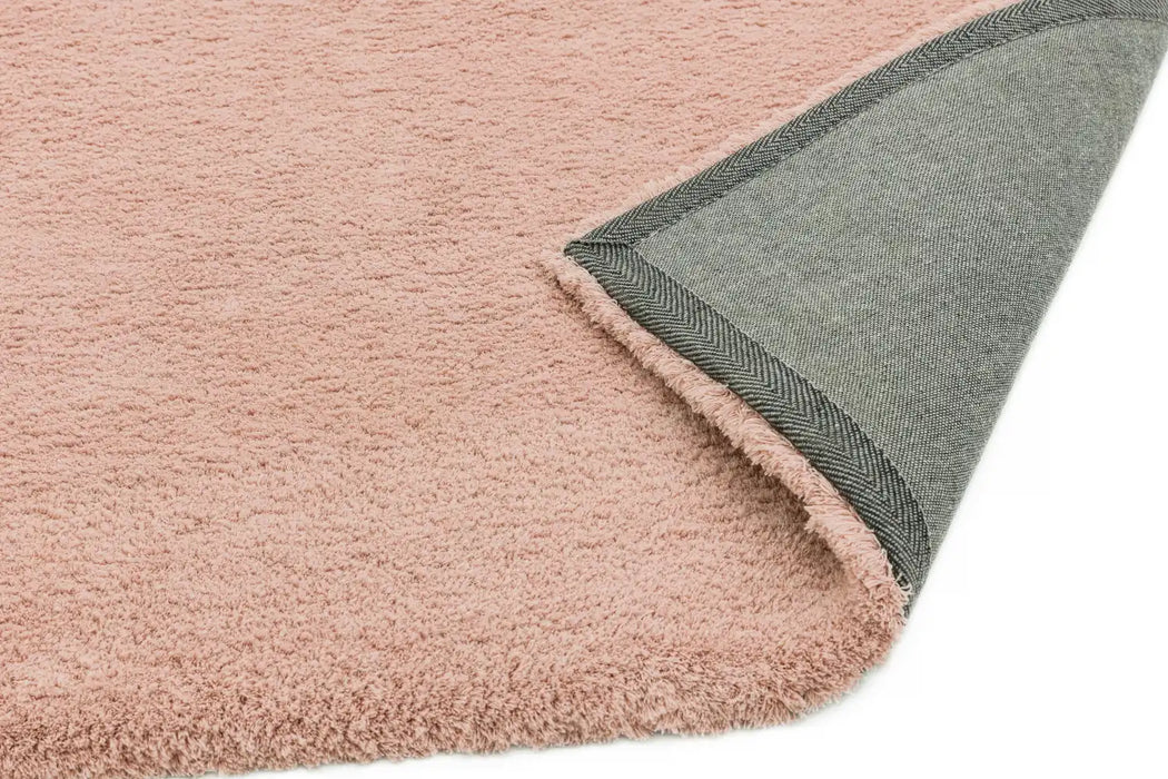 Asiatic lulu pink Pink Living Room Shaggy Rug.