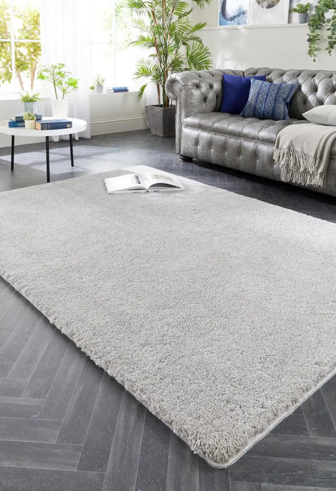 Origins my lux silver Grey Living Room  Rug.