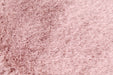 HMC luxe faux fur blush Pink Living Room  Rug.