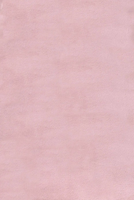 HMC luxe faux fur blush Pink Living Room  Rug.