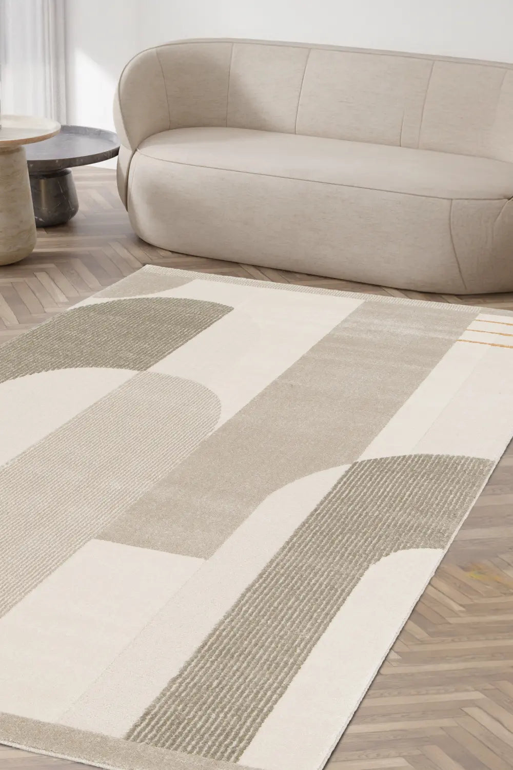 MILAN ABSTRACT Beige Rug — RugsDirect Online