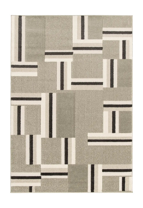 MILAN BLOCKS Beige Rug — RugsDirect Online