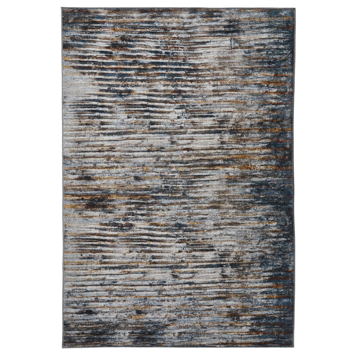 Oriental Weavers mojave 4152 x Grey, Multicoloured Living Room  Rug.