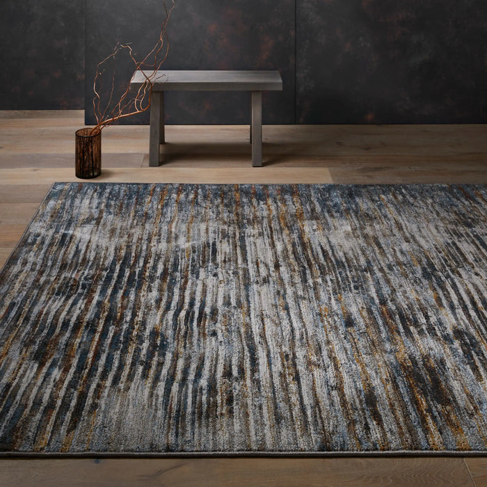 Oriental Weavers mojave 4152 x Grey, Multicoloured Living Room  Rug.