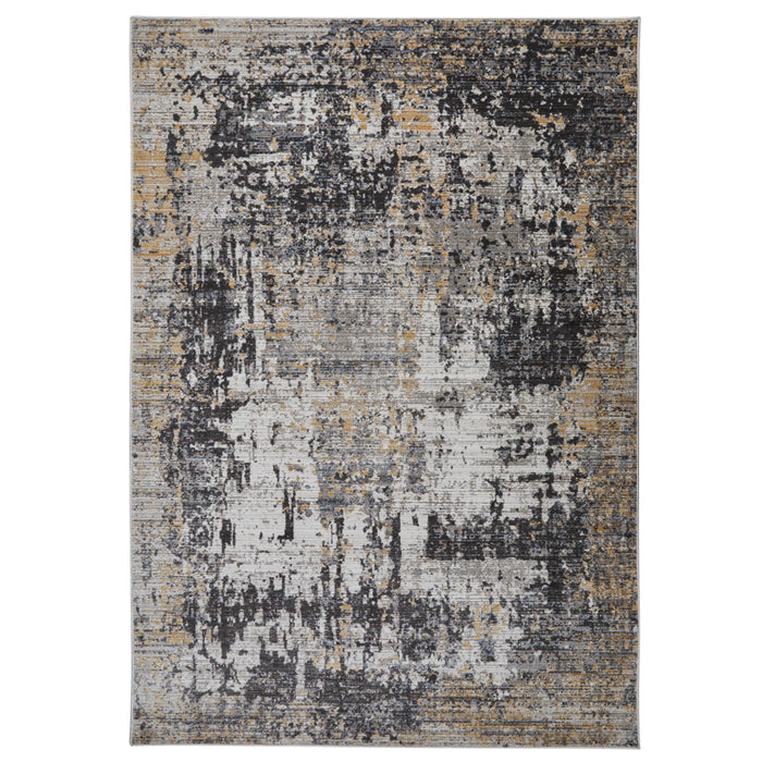 Oriental Weavers mojave 8024 h Grey, Multicoloured Living Room  Rug.