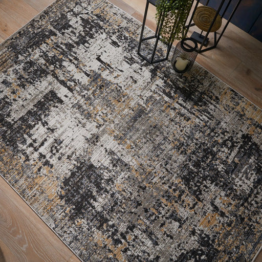 Oriental Weavers mojave 8024 h Grey, Multicoloured Living Room  Rug.