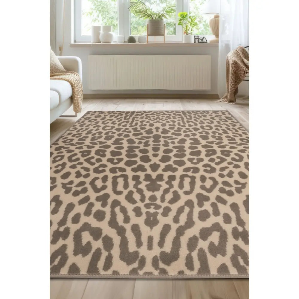 Maestro Leopard Natural Beige Rug — RugsDirect Online