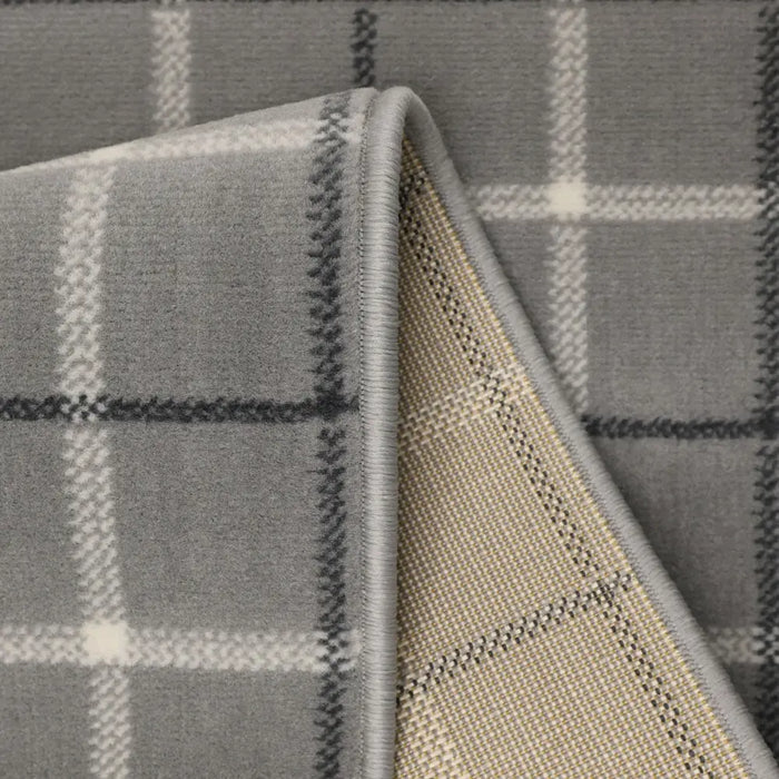 Stair Runners Maestro Stair Runner Check Grey