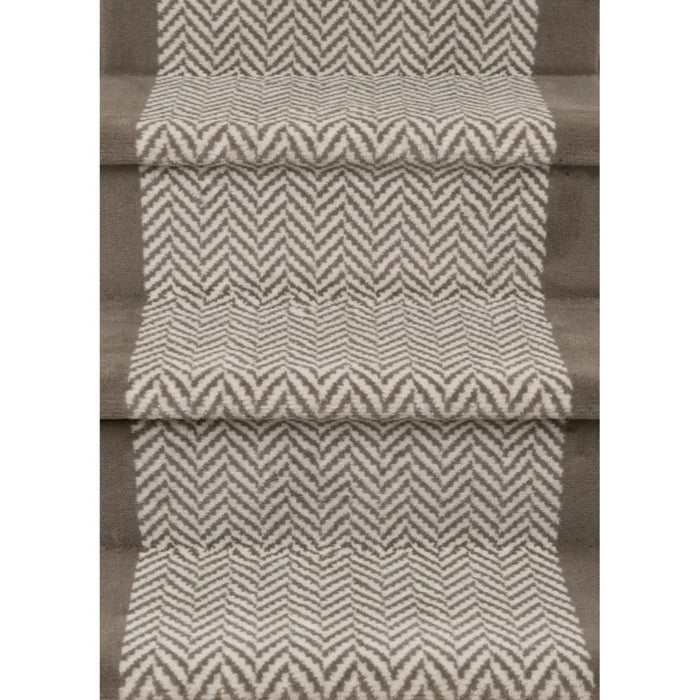 Stair Runners Maestro Stair Runner Herringbone Taupe