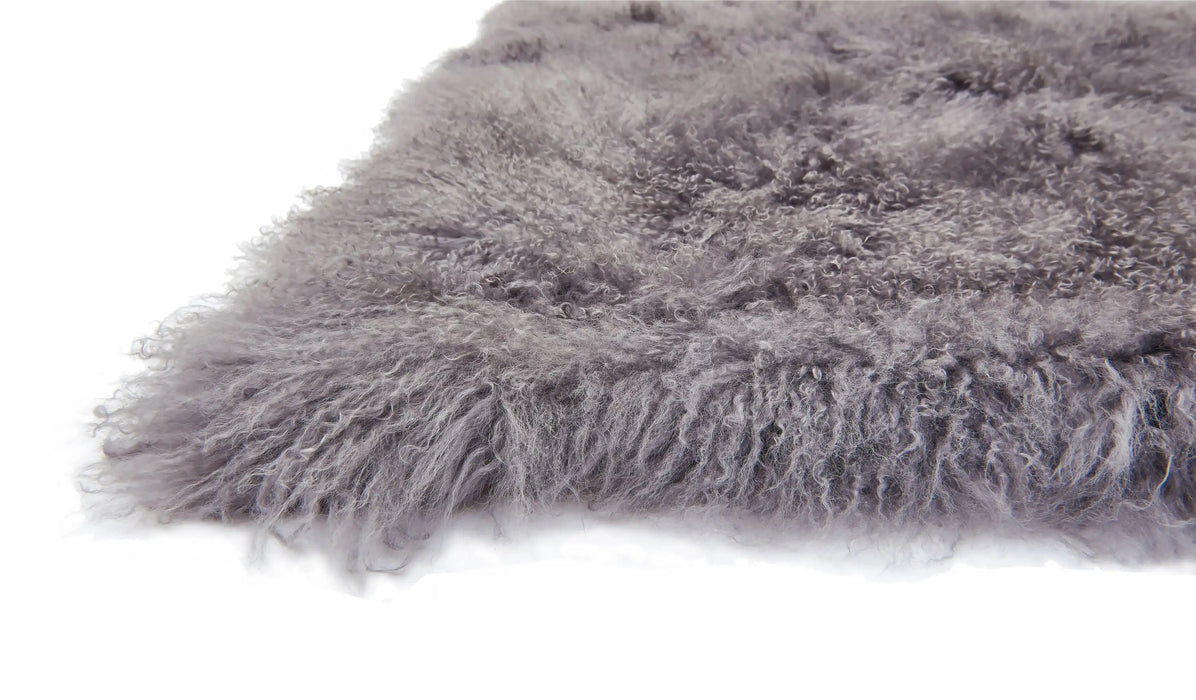 Asiatic mantra grey Grey Living Room Wool Rug.