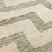 Asiatic mason maze Green, Cream Living Room Geometric Rug.