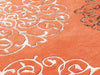 Asiatic tangier matrix max43 terra Orange Living Room Wool Rug.
