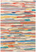 Asiatic code matrix max72 ping multi Multicoloured  Wool Rug.