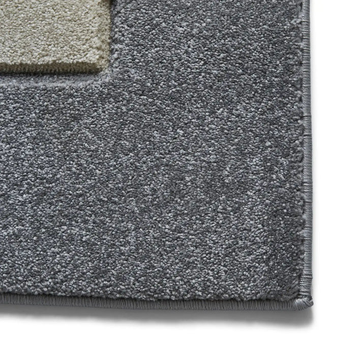 Think Rugs matrix think mt04 grey yellow Grey, Yellow, Multicoloured Living Room  Rug.