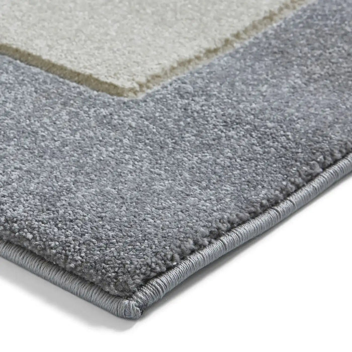 Think Rugs matrix think mt04 grey yellow Grey, Yellow, Multicoloured Living Room  Rug.