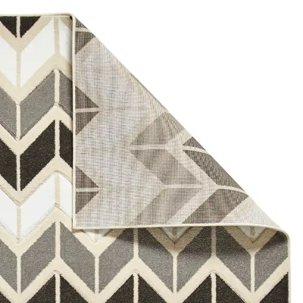 Think Rugs matrix think matrix mt24 grey beige Grey, Beige, Multicoloured Living Room  Rug.