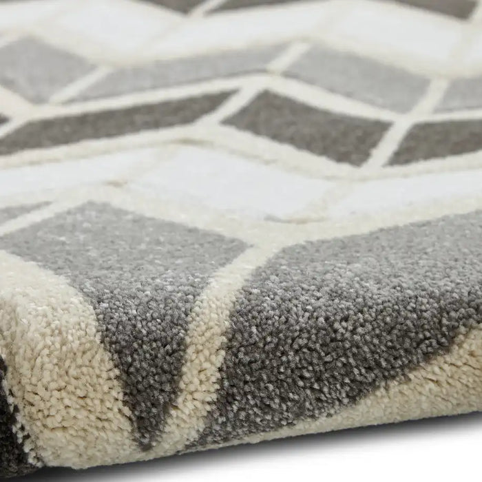 Think Rugs matrix think matrix mt24 grey beige Grey, Beige, Multicoloured Living Room  Rug.