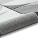 Think Rugs matrix think mt63 grey black Grey, Black Living Room  Rug.