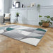 Think Rugs matrix think mt63 grey green Green, Grey Living Room  Rug.