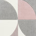 Think Rugs matrix think mt63 grey rose Grey, Pink Living Room  Rug.