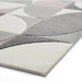Think Rugs matrix think mt63 grey rose Grey, Pink Living Room  Rug.