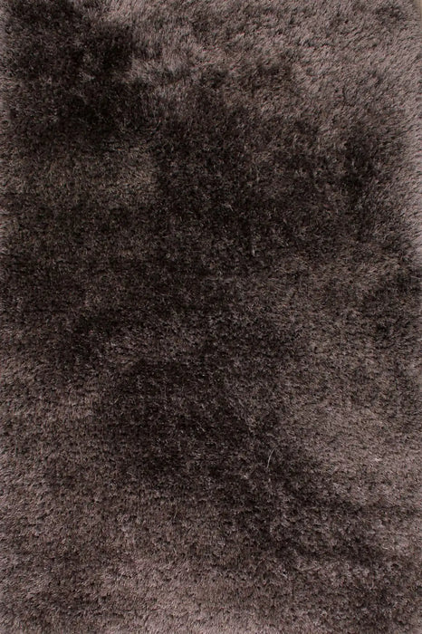 HMC mayfair hmc grey Brown, Grey Living Room Shaggy Rug.