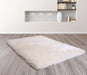 HMC mayfair hmc ivory Ivory Living Room Shaggy Rug.