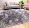 HMC mayfair hmc silver Grey Living Room Shaggy Rug.